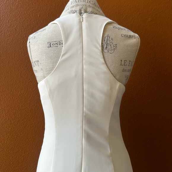 Amanda Uprichard White “Colada” Sleeveless Sheath Dress Medium New With Tags! - Picture 6 of 8